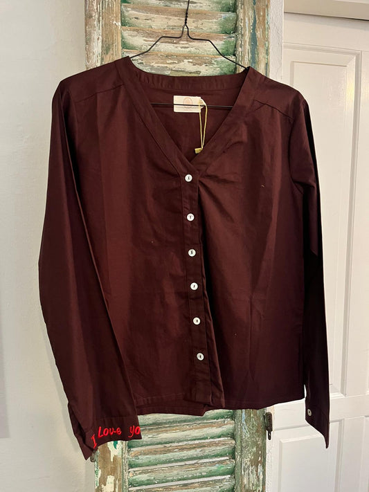 P.S I Love You Shirt - Brown