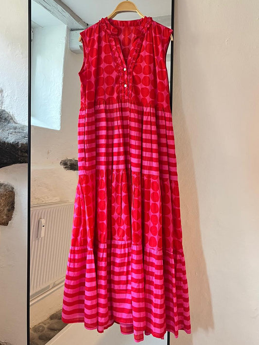 Dress - Red/Pink