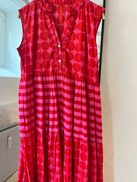 Dress - Red/Pink