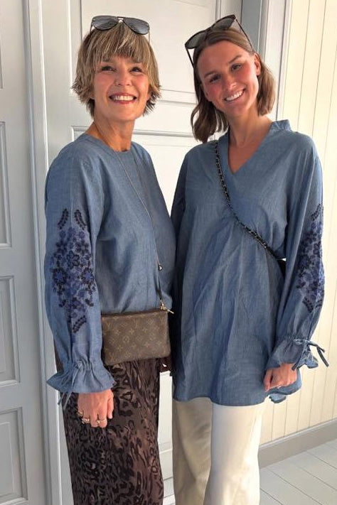 Wilma Blouse - Chambray