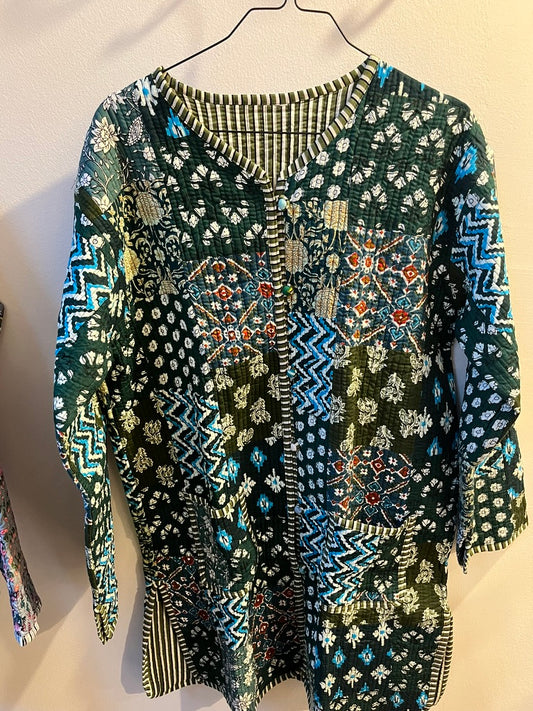 Lulu Jacket Long - Green