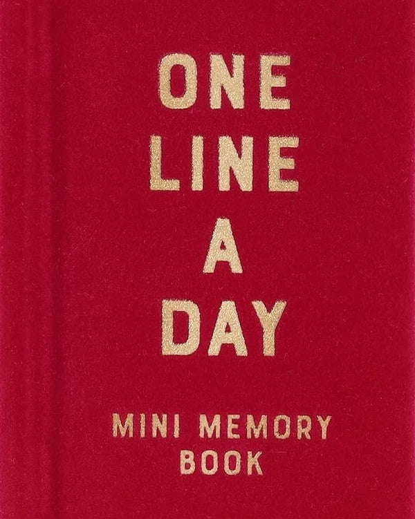Rose Velvet Mini One Line a Day - Mini Dairy