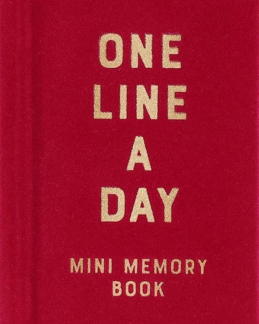 Rose Velvet Mini One Line a Day - Mini Dairy