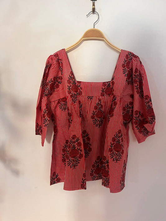Aya blouse rød