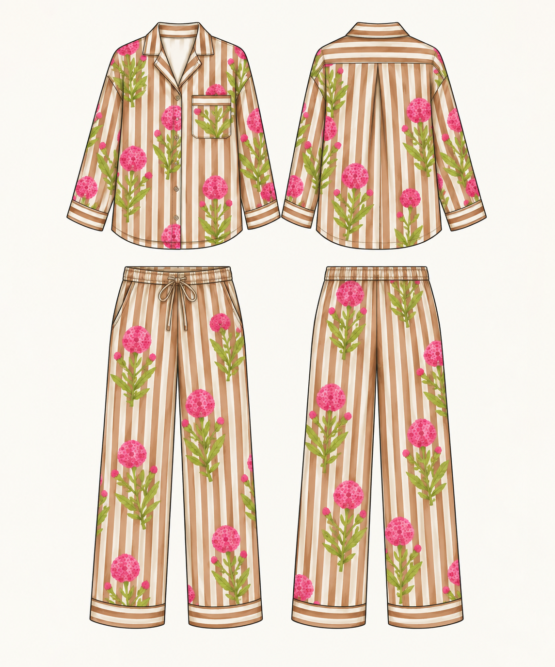 Pyjamas one size no. 5194