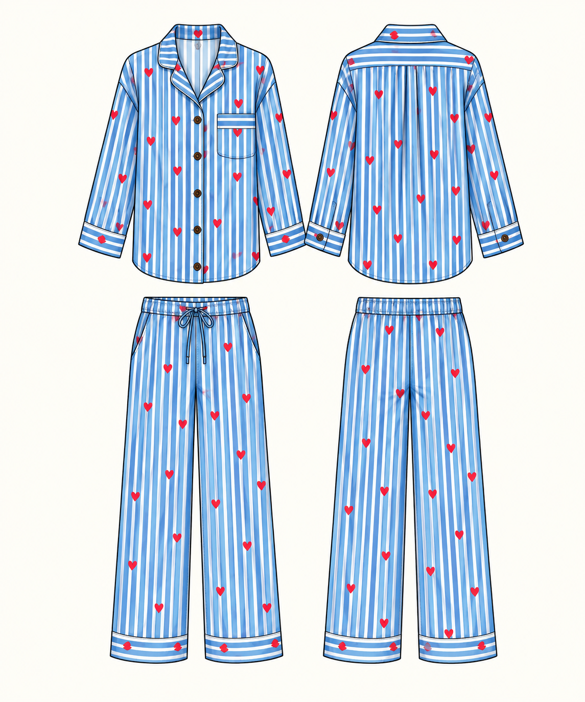 Pyjamas one size no. 5191