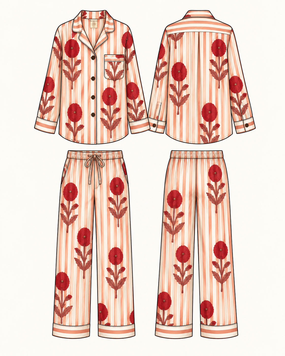 Pyjamas one size no. 5192