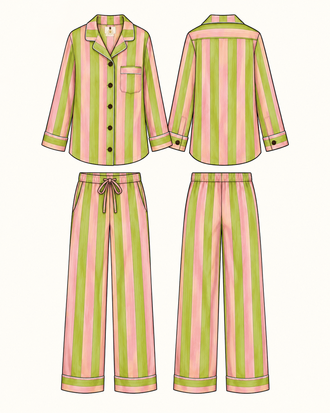 Pyjamas one size no. 5193