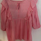 Esther Blouse - Pink Stripe