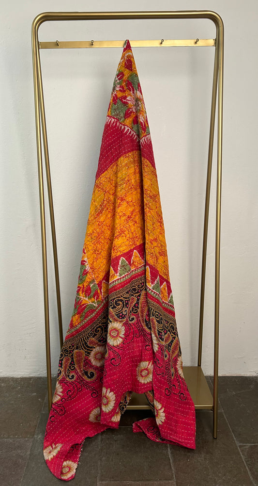 Kantha Tæppe - 1058