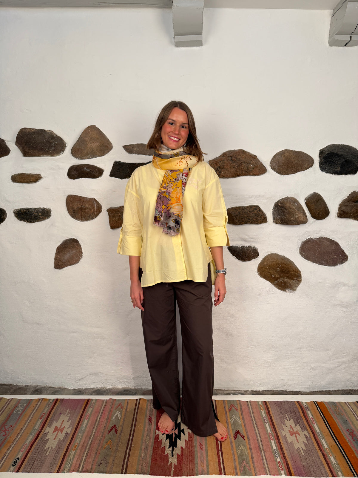 Luna shirt magic - Butter yellow