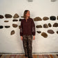 Baggu Shirt - Brown with rose