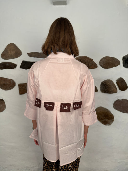 Luna shirt - The good luck club rosa