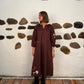 The good luck dress - Chocolate brown