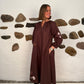 The good luck dress - Chocolate brown