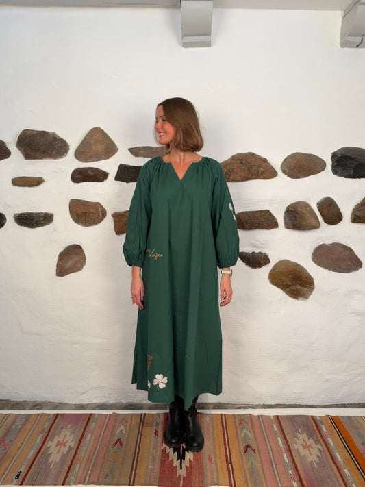The good luck dress - Dark green