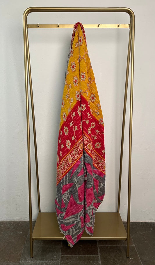 Kantha Tæppe - 1075