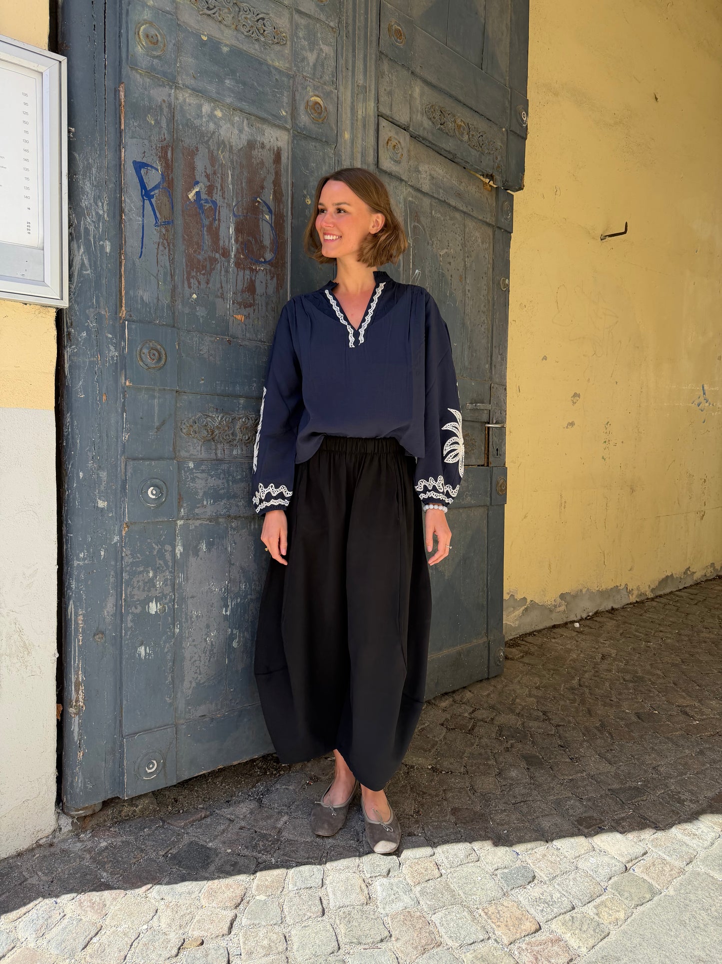 Cannes pants - Sort