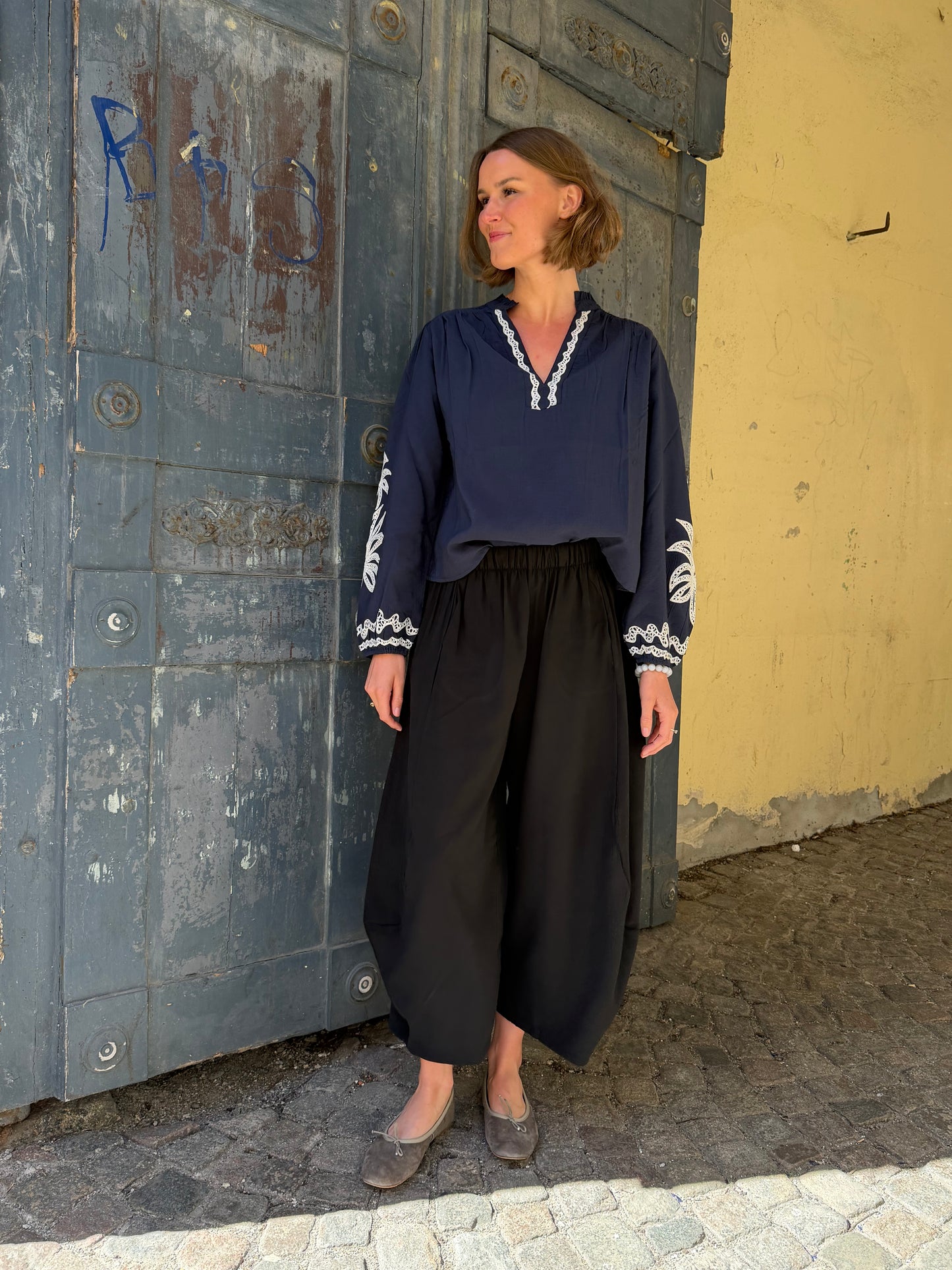 Cannes pants - Sort