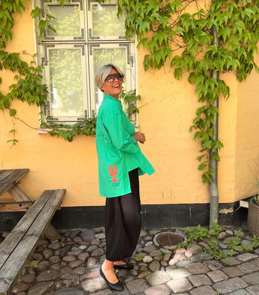 Luna shirt lobster - Green