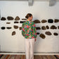 Capri blouse - grøn
