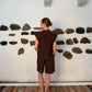 Sea shell blouse - brun