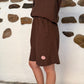 Sea shell shorts brun