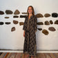 Tabita dress - sort/beige