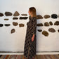 Tabita dress - sort/beige
