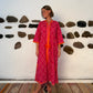 Tabita dress - pink og orange