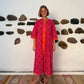 Tabita dress - pink og orange