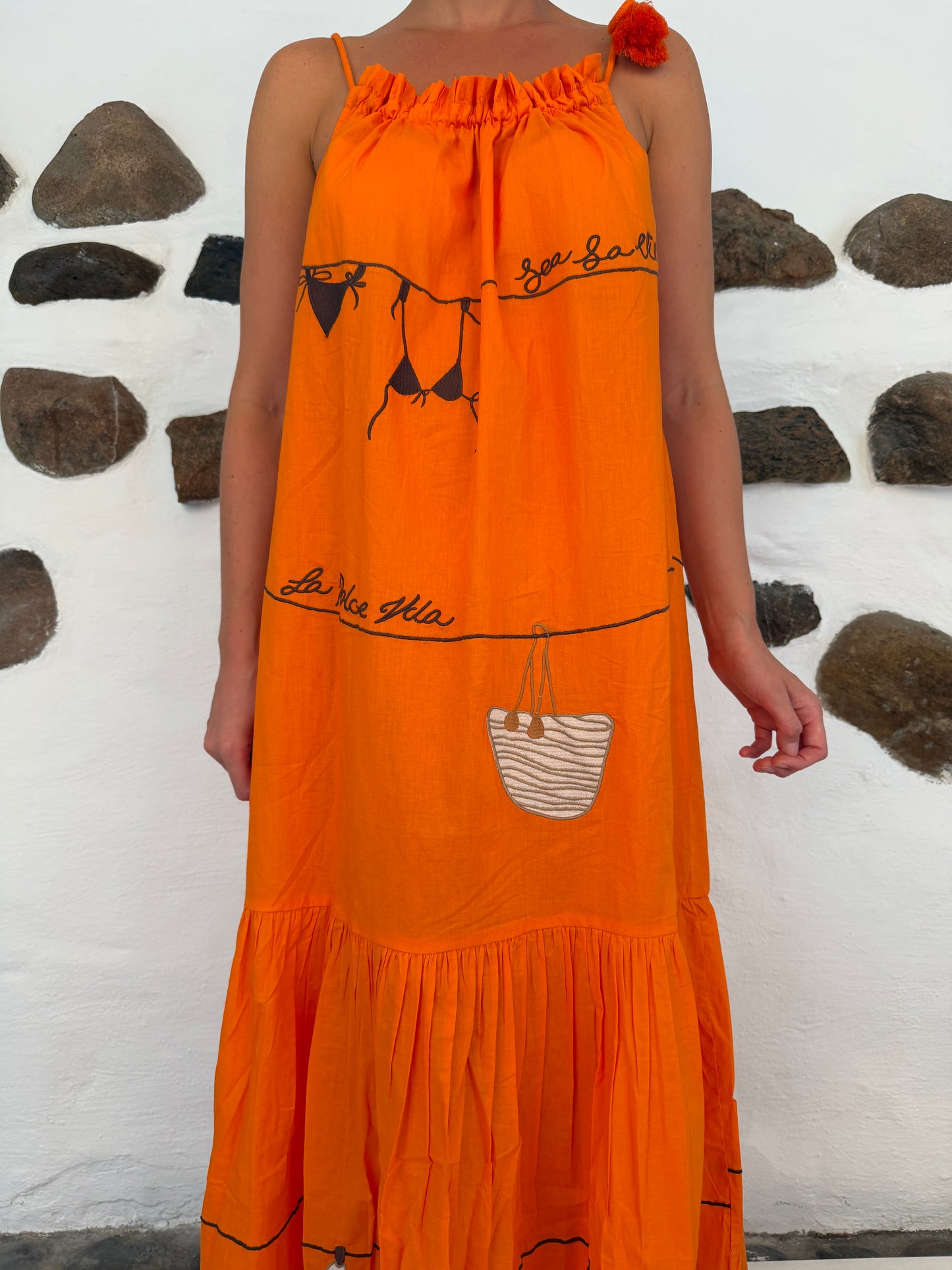 Gitte dress - orange