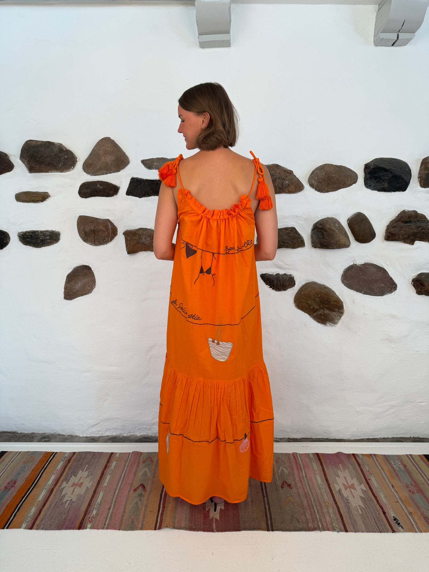Gitte dress - orange