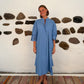 Luna shirt dress - blue
