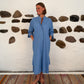 Luna shirt dress - blue