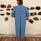 Luna shirt dress - blue