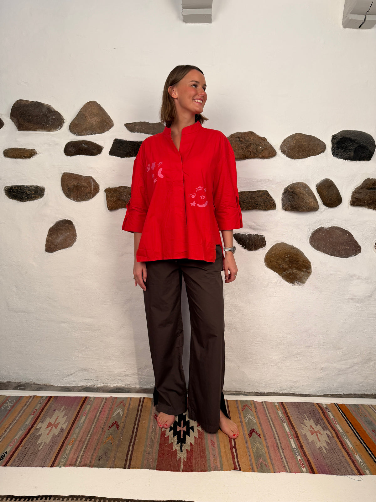 Luna shirt - Red