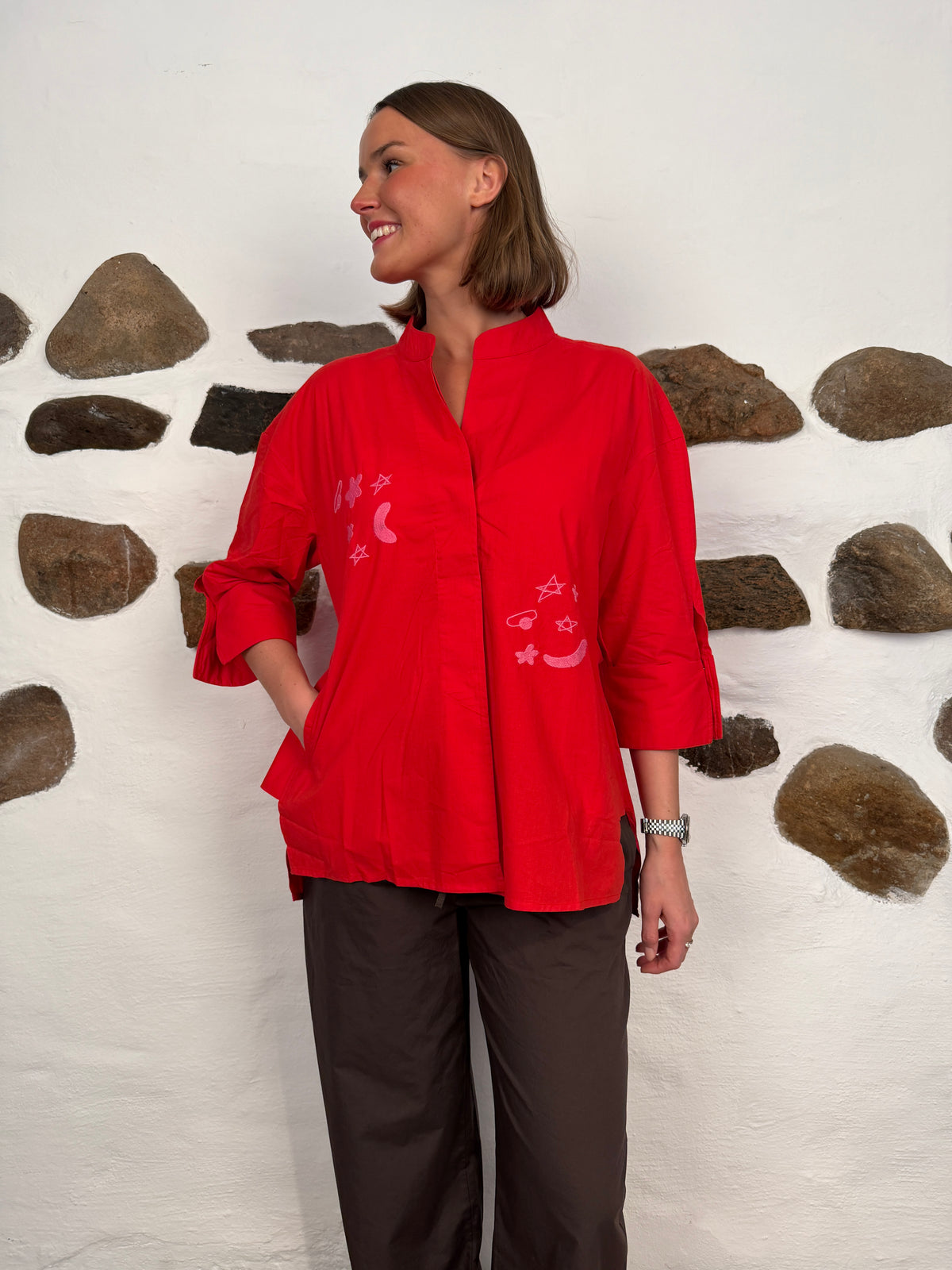 Luna shirt - Red