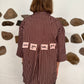 Luna Shirt Wauw - Brown/Rose Stripe