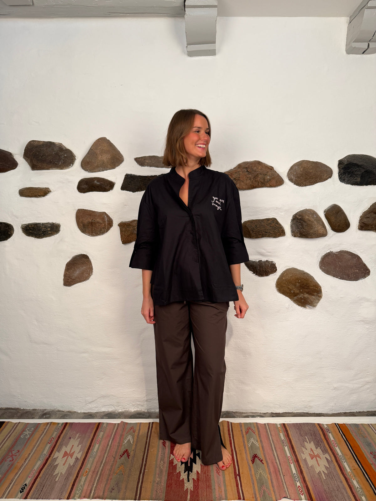 Luna shirt magic - black