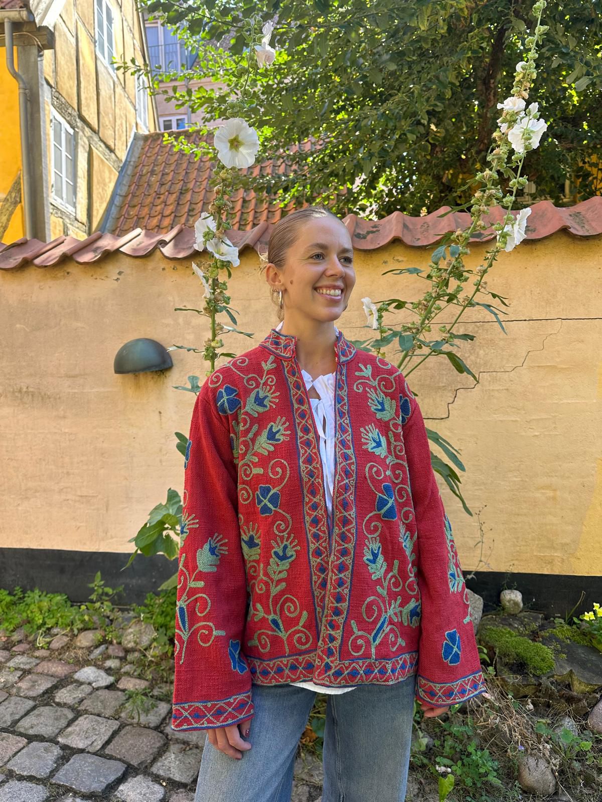 Ibiza Jacket Rust/Grøn