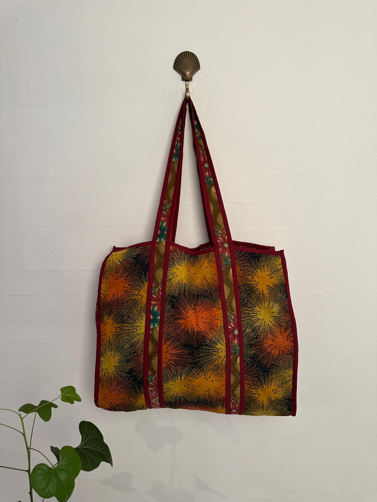 Kantha tote bag - 5102