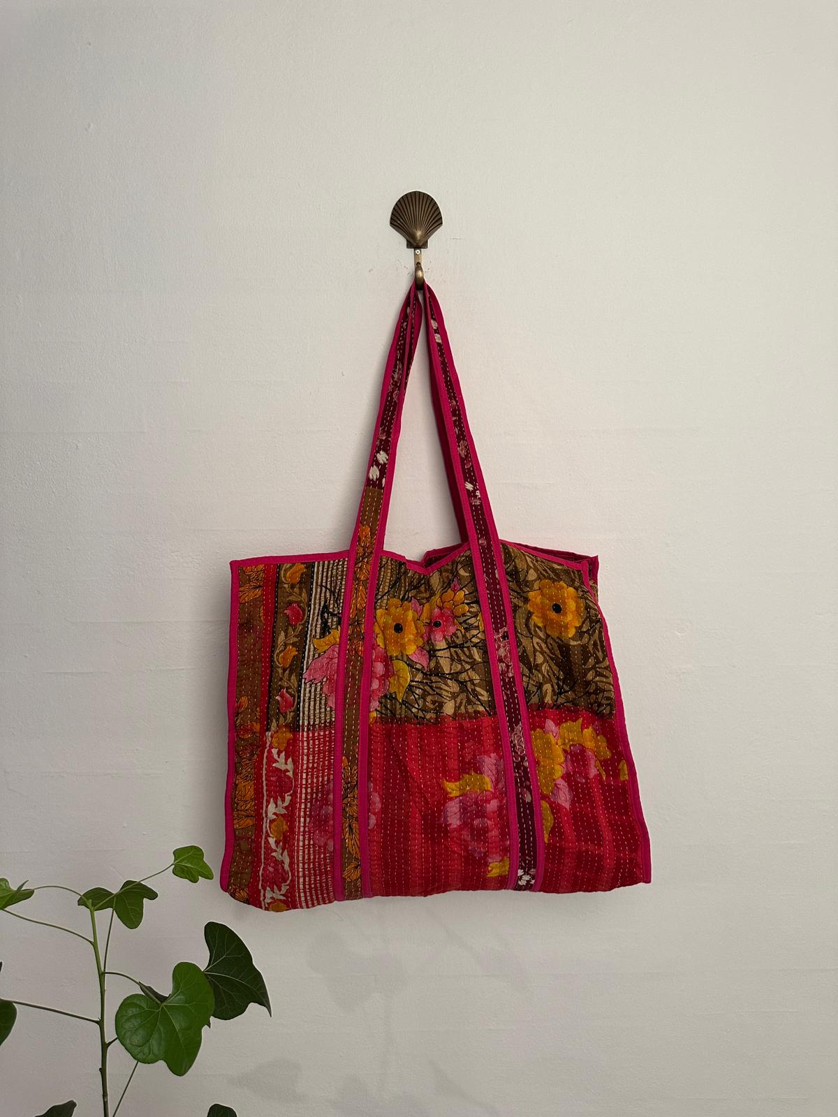Kantha tote bag - 5106