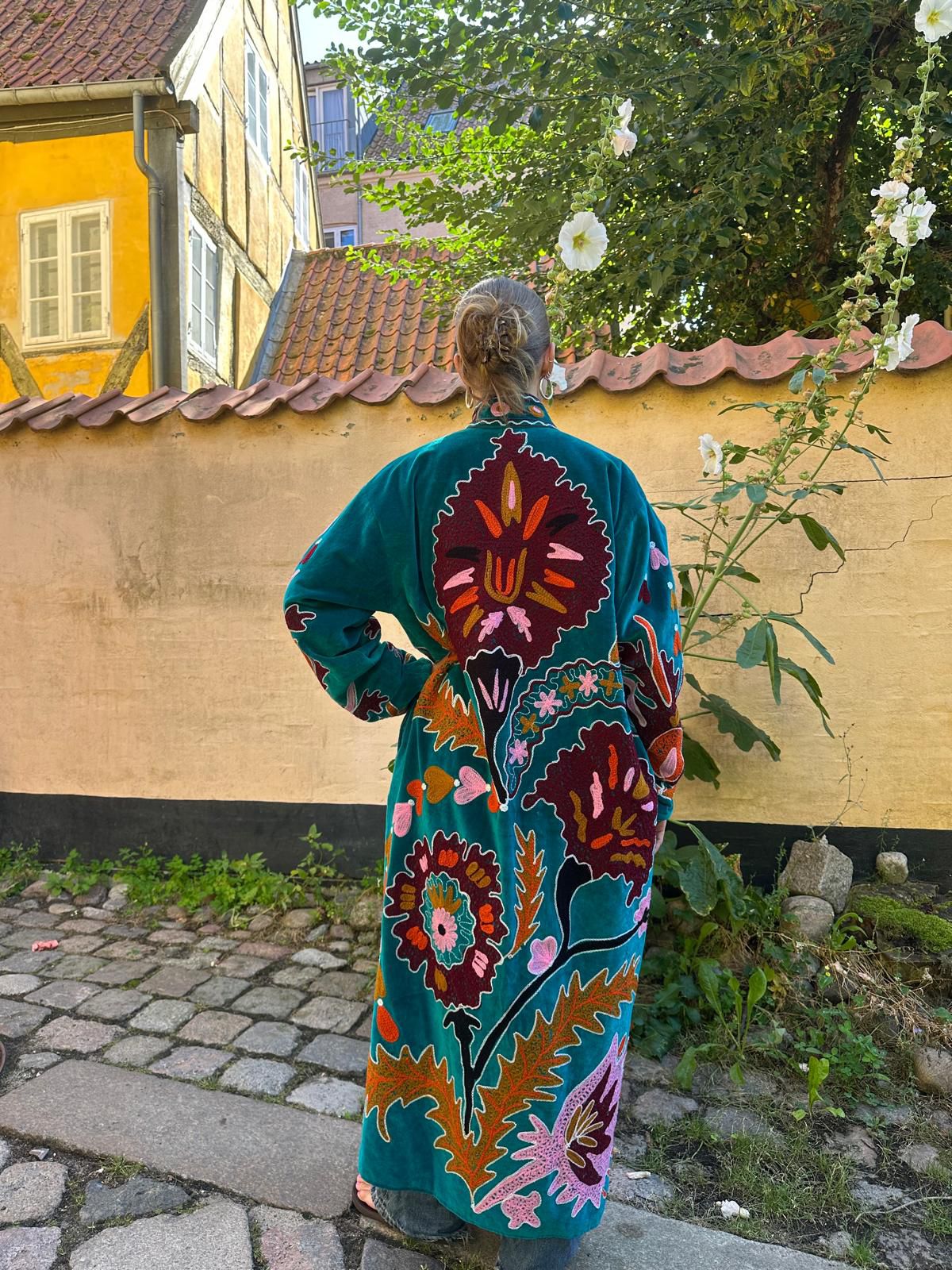 Madrid Jacket Petroleumsblå - One size