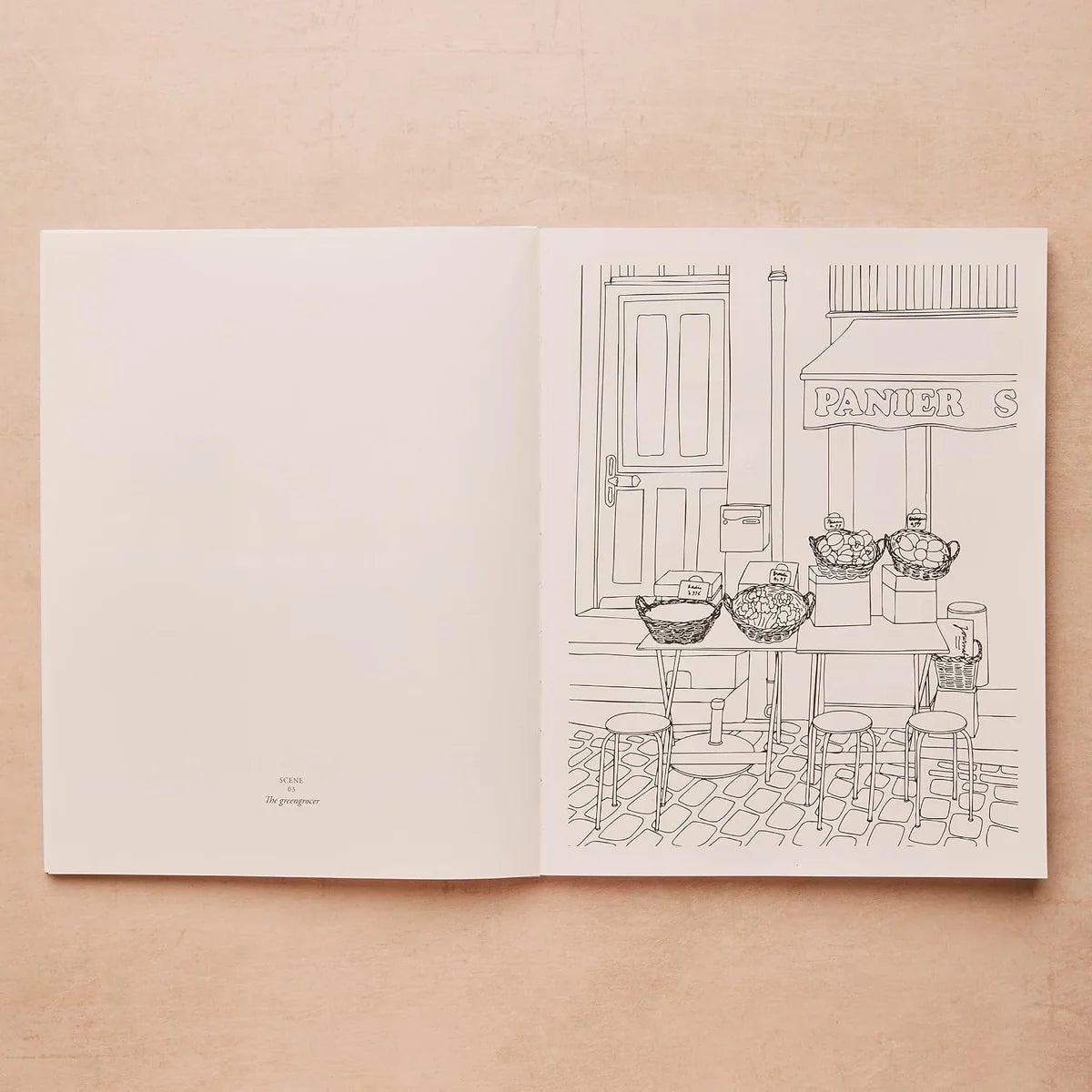 Malebog - Paris - Colouring and stickers by Zoé de Las Cases