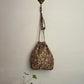 Paulina bag silk - Beige blomstret