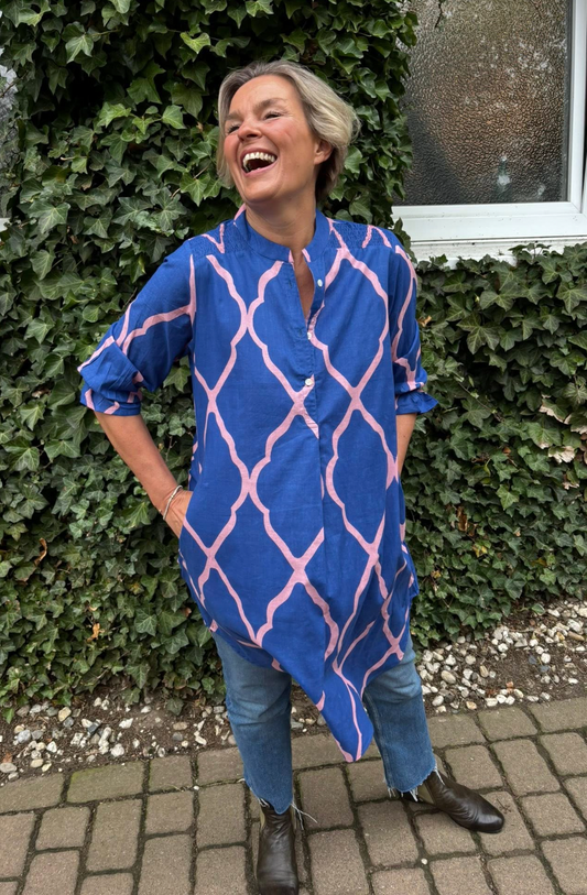 Portofino dress blå