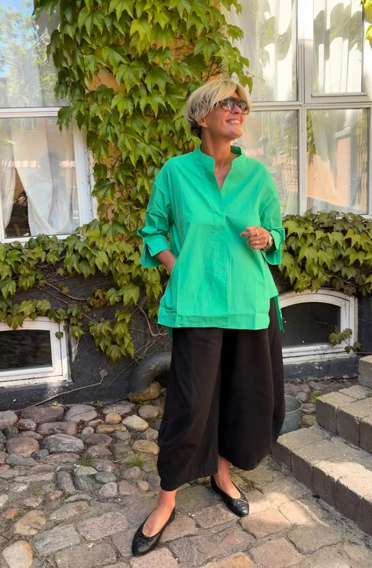 Luna shirt lobster - Green