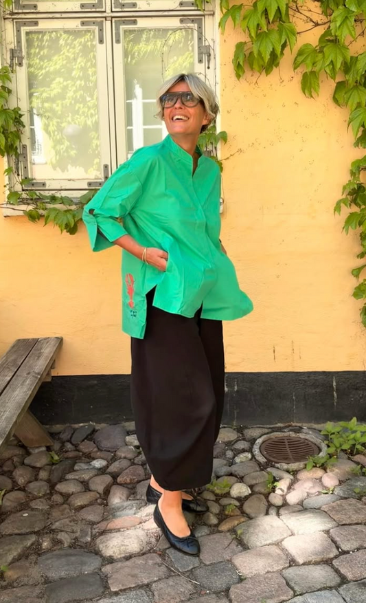 Luna shirt lobster - Green