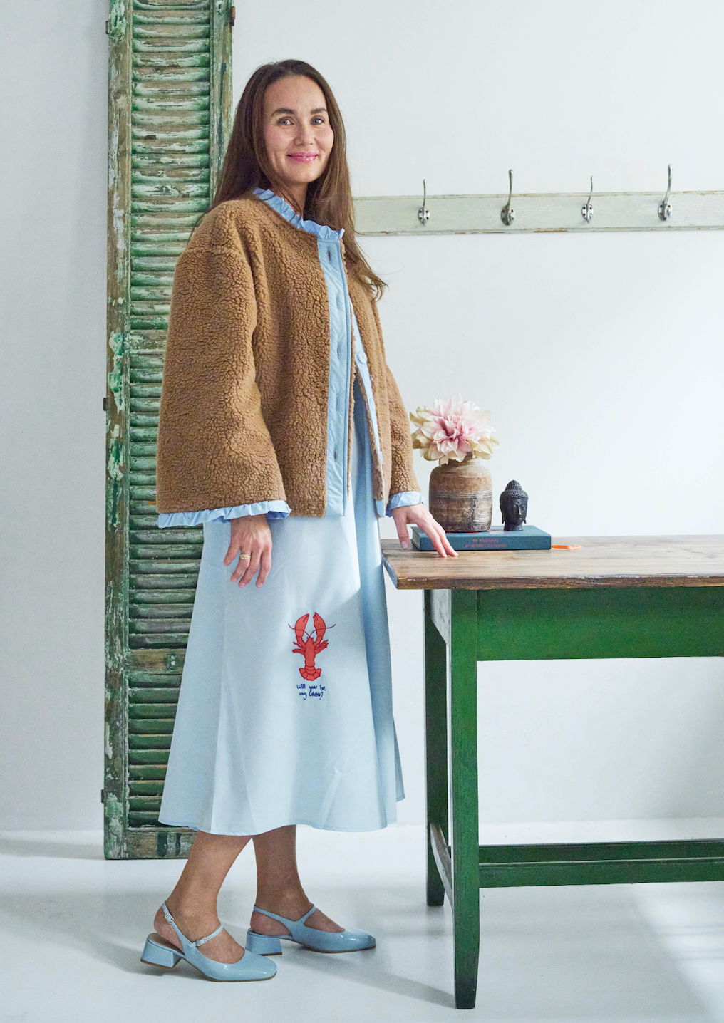The lobster dress - Light blue
